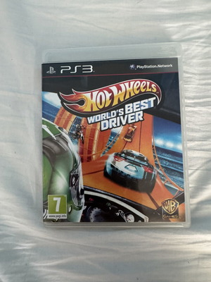 Hot Wheels World's Best Driver PS3 game like new