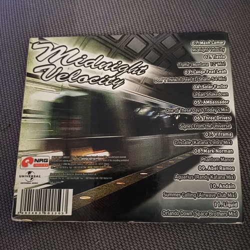 Machi Lamar Midnight Velocity CD compilation like new, electronic