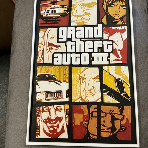 Grand Theft Auto III decorative item new, PLA