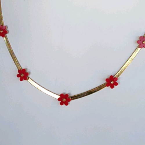 Steel Necklace New Gold and Silver Colors