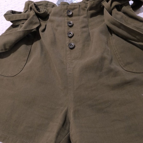 Rinascimento shorts used, green, size XS