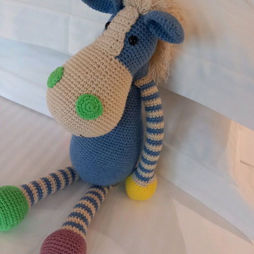 Handmade Amigurumi Horse 44 cm new
