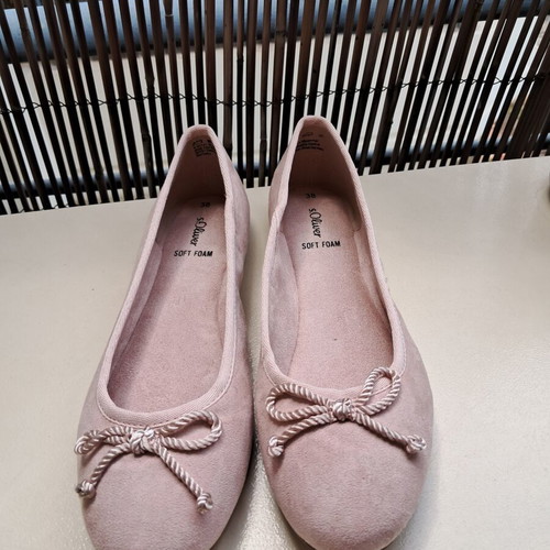 S.Oliver ballerinas new, size 38, pink
