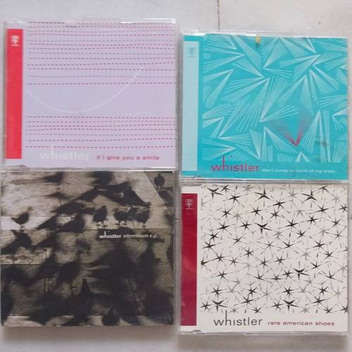 Whistler CD collection used, 4 CDs
