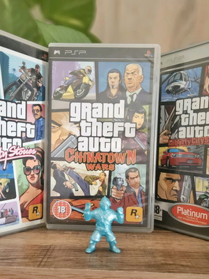 GTA Trilogy PSP used, Vice City Stories, Liberty City Stories & Chinatown Wars