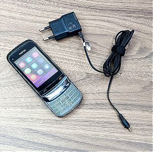 Nokia C2-02 Classic Κινητό τηλέφωνο Λειτουργικό Μαύρο Κλασικό Vintage κινητό τηλέφωνο με κουμπιά