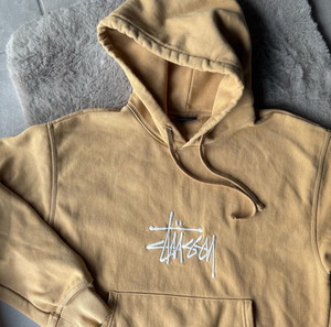 Stussy Beige Hoodie M