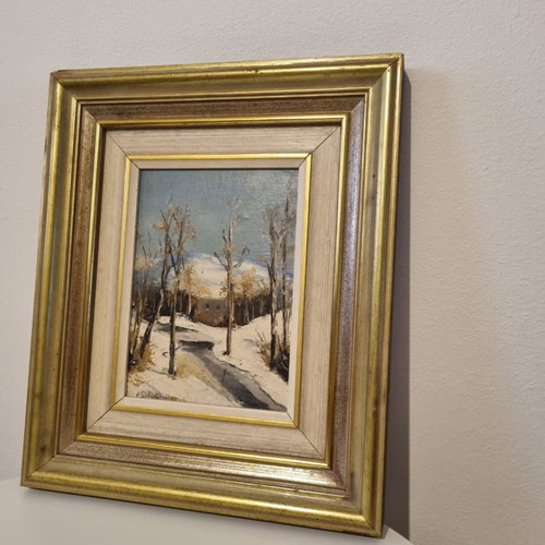 Painting used signed by Sotiropoulou Maria