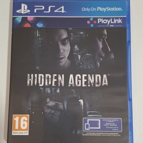 Hidden Agenda PS4 game used