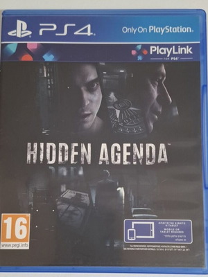 Hidden Agenda PS4 game used