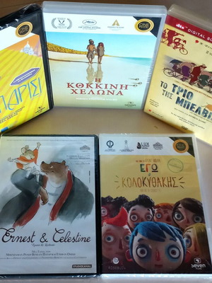 Βραβευμένα animation 5 DVD σαν καινούργια, μεταγλωττισμένα