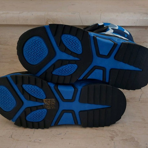 Waterproof boots new, size 36, black and blue