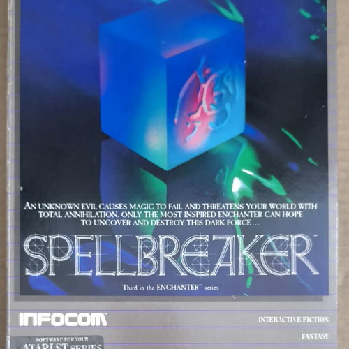 Spellbreaker (Infocom) (Atari ST) used, complete in box