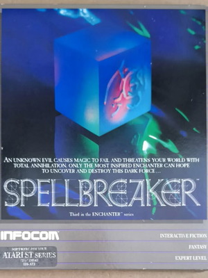 Spellbreaker (Infocom) (Atari ST) used, complete in box