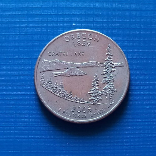 United States 2005P Quarter Dollar Oregon commemorative coin like new