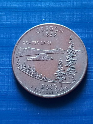 United States 2005P Quarter Dollar Oregon commemorative coin like new