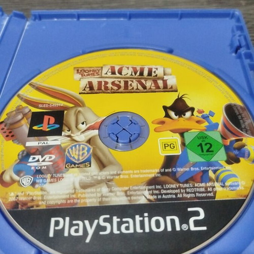Looney Tunes Acme Arsenal PlayStation 2 game used
