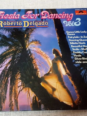 Roberto Delgado Fiesta For Dancing Vol. 3 LP μεταχειρισμένο, pop