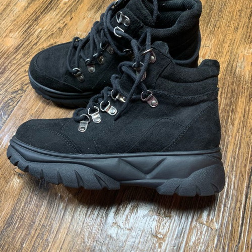 Migato black ankle boots size 37 like new