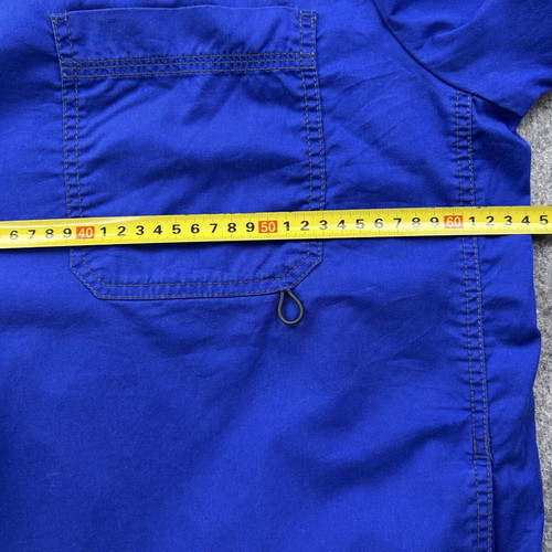 Dickies medical nurse shirt XL blue used with pockets