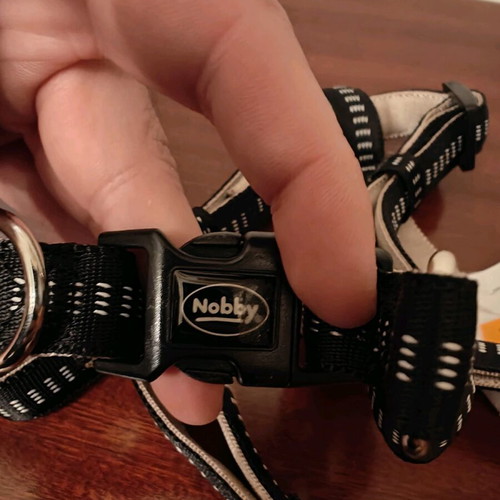 Nobby Soft Grip dog harness black like new