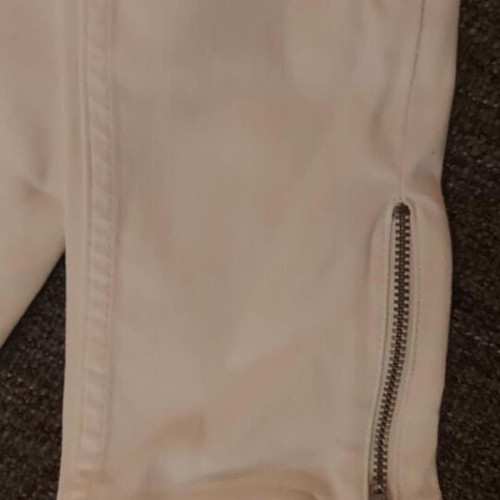 Tommy Hilfiger women's white elastic jeans like new, size S