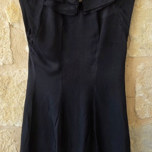 Monsoon Black Sleeveless Shift Dress like new