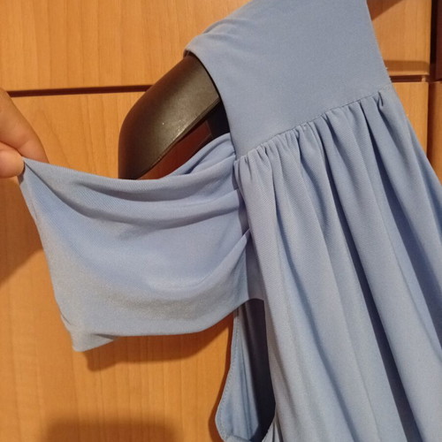 Asos midi dress new, blue, size XL