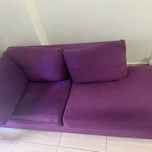 Corner sofa purple, 270x220 cm, Mexil