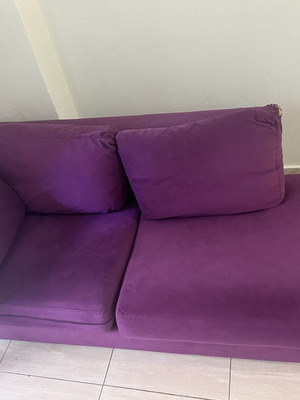 Corner sofa purple, 270x220 cm, Mexil