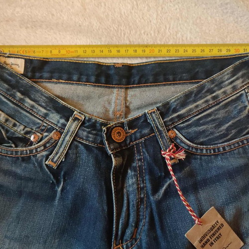 Pepe Jeans bootcut jeans low rise straight leg new blue size S