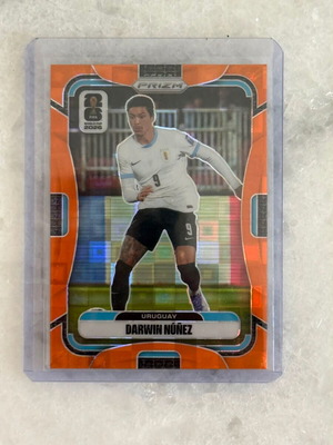 Darwin Nunez 2026 Panini Prizm FIFA World Cup Orange Pandora #120/215 card new