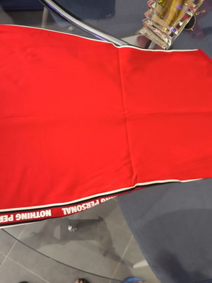 Bershka mini dress like new, black and red, size S