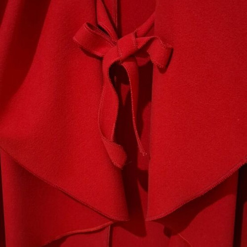 Women's red coat size M like new