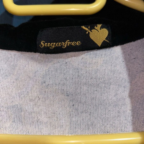 Sugarfree jacket with diamond pattern like new