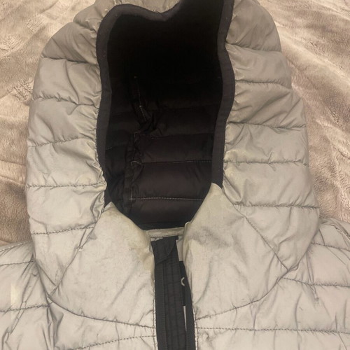 Nicce reflective men's jacket large used, gray