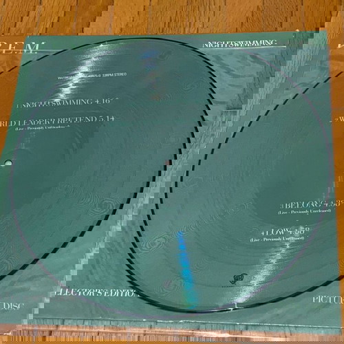 REM Nightswimming σπάνιο picture disk collector's edition σαν καινούργιο