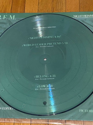 REM Nightswimming σπάνιο picture disk collector's edition σαν καινούργιο