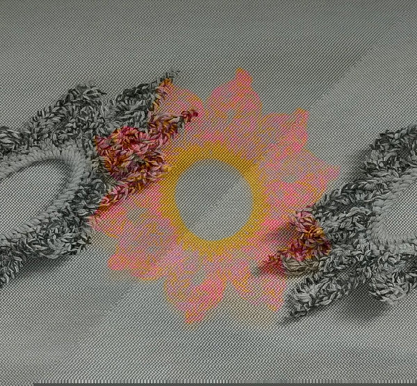 Χειροποίητο πλεκτό scrunchie