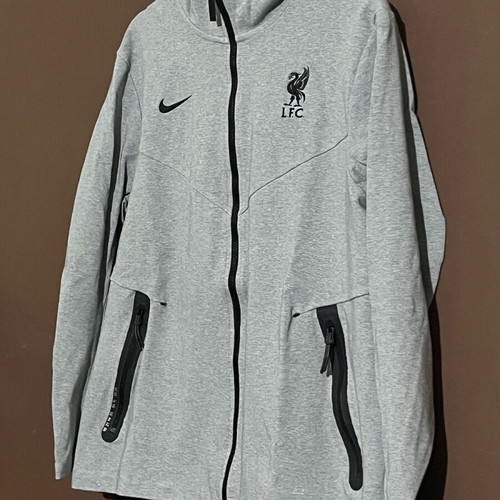 Nike Liverpool FC NSW Tech Pack Hoodie like new, size Xlarge, gray