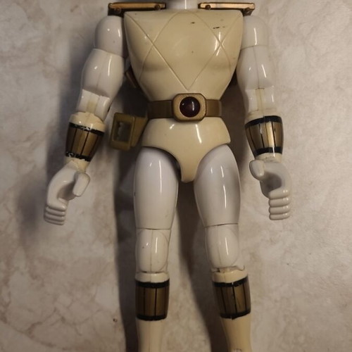 Power Ranger white used Bandai 1995