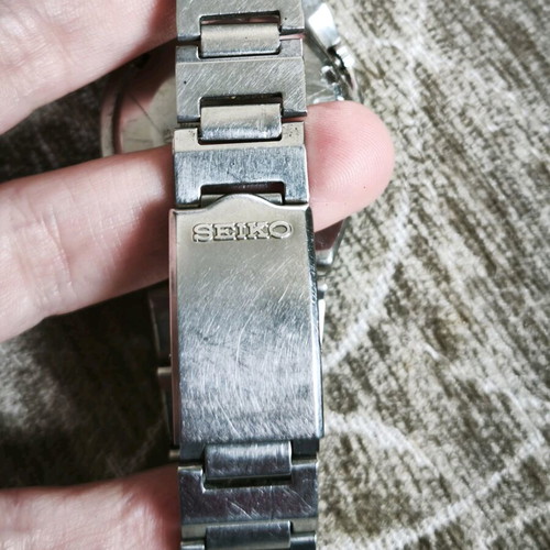 Seiko 5 Dx Automatic 1974 watch used, men's silver