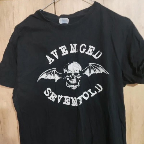 Avenged Sevenfold T-shirt medium size used, black