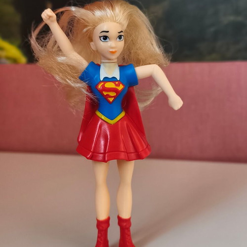 McDonald's DC Comics Supergirl Action Figure like new