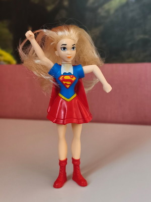 McDonald's DC Comics Supergirl Action Figure like new