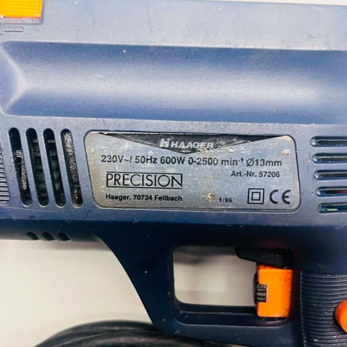 Haager Precision HBM 600 Impact Drill used, 600W