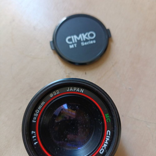 CIMKO MT Series 1:1.7f-50mm Lens new condition
