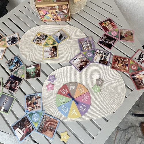 Akros Educational Board Game Discover the Forms of Art new