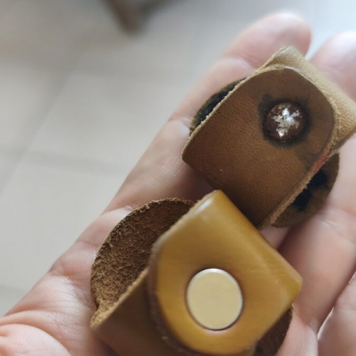 Scout leather rings used, 90s