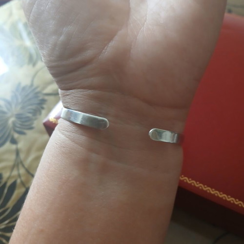 Bracelet silver 925 and gold 585 like new